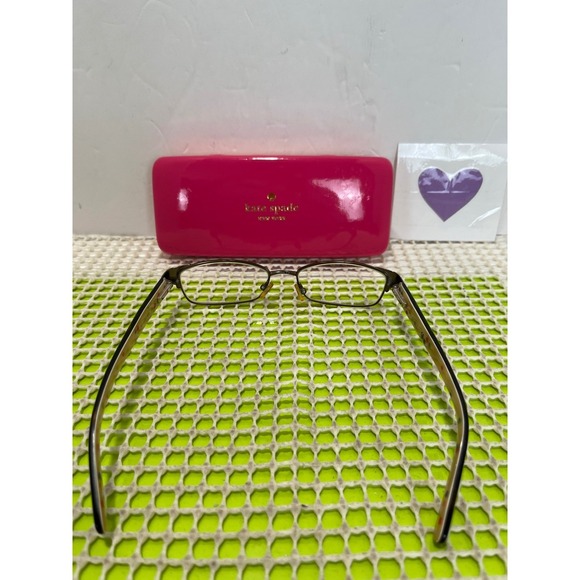 Kate Spade Ashland OFFE Eyeglasses Brown Tortoise Polka Dot Light main image 8